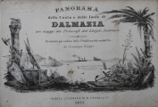 Panorama della Costa e delle Isole di Dalmazia nei viaggi Piroscafi del Lloyd Austriaco